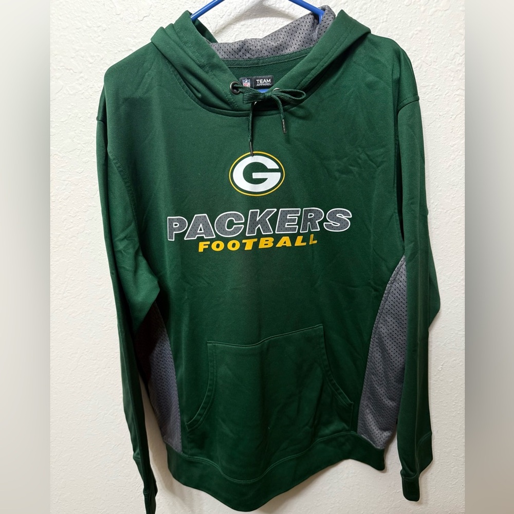 Green Bay Packers NFL Team Apparel Sweatshirt Hoodie